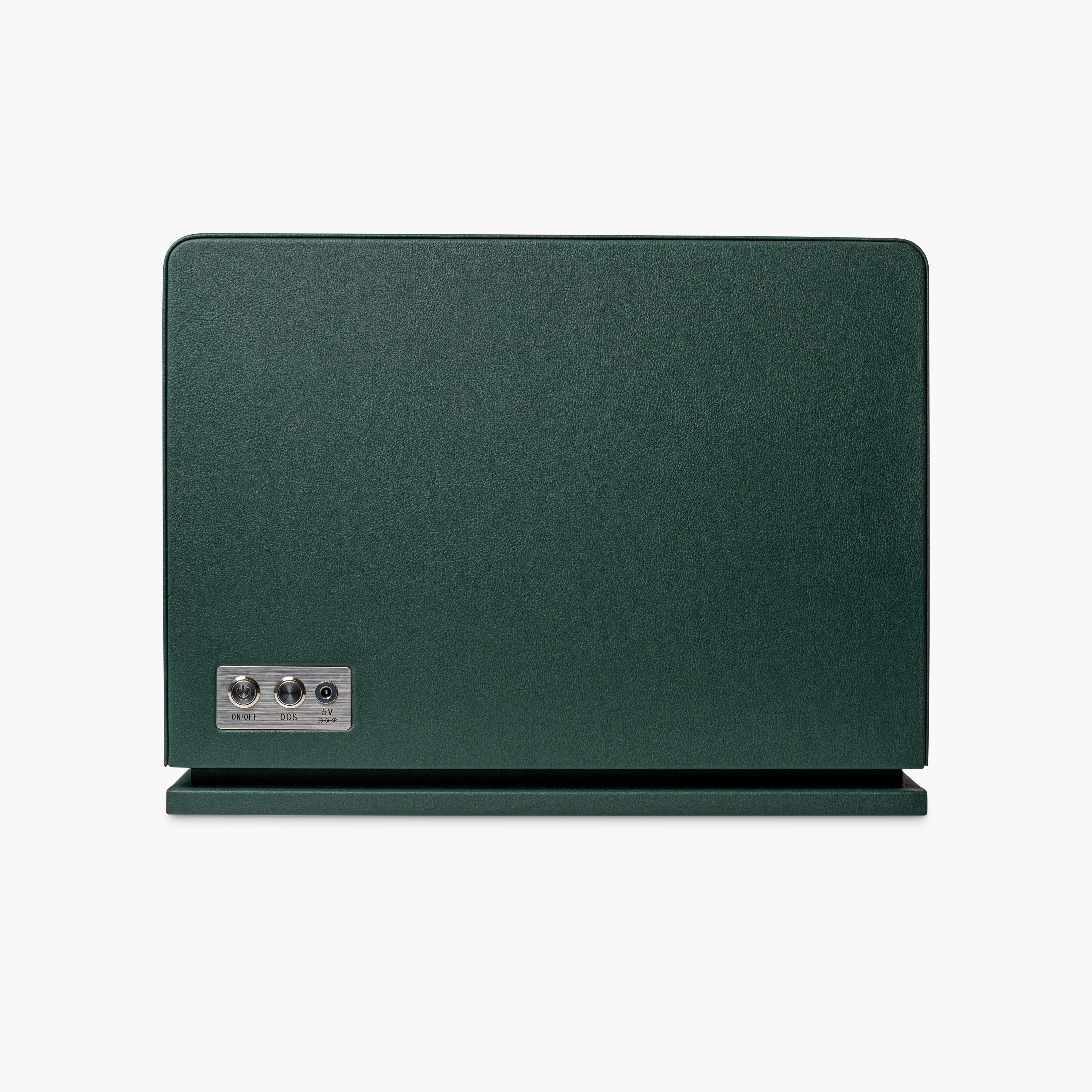 Venti Eight Watch Winder Green Leather - Back