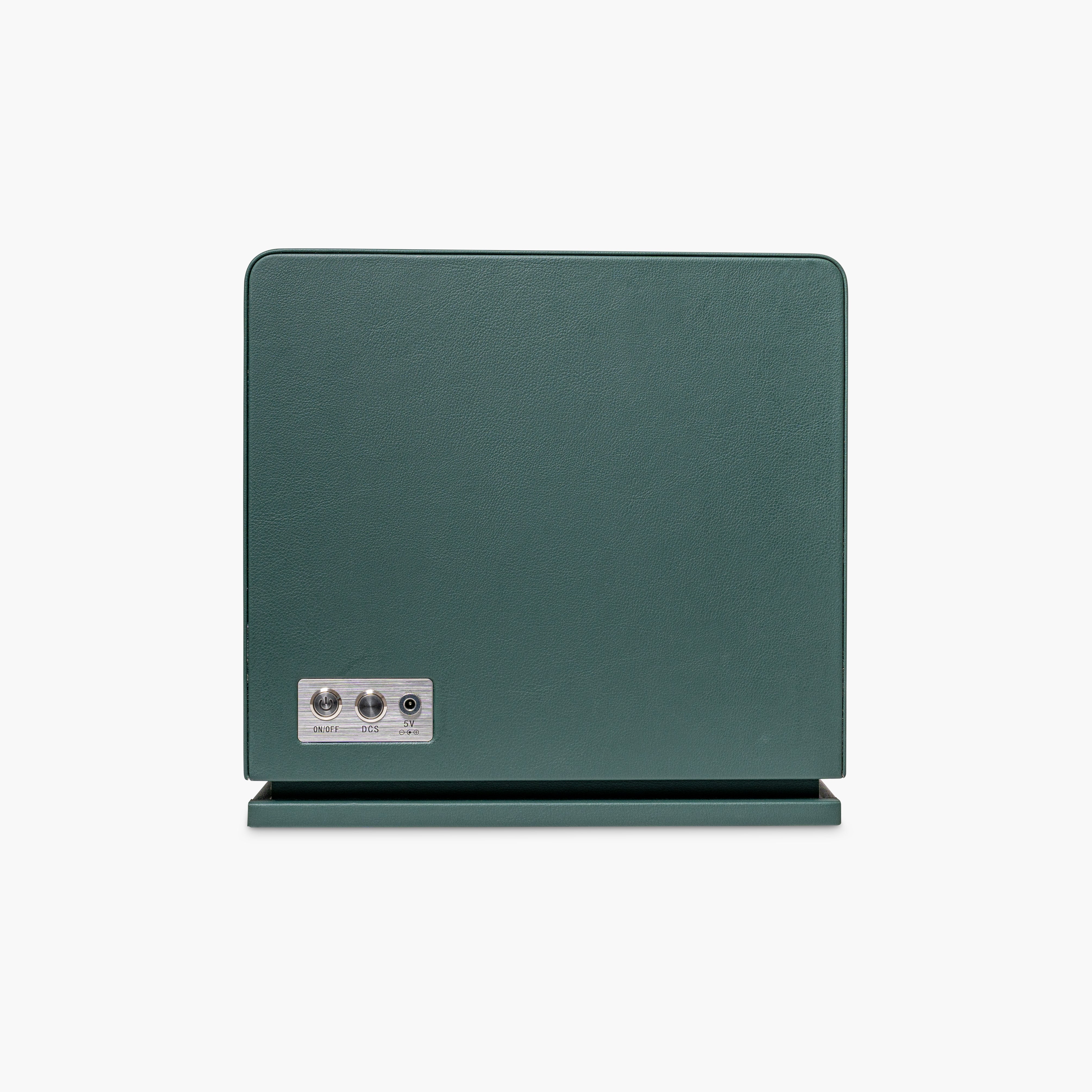 Venti Six Watch Winder Green Leather - Back