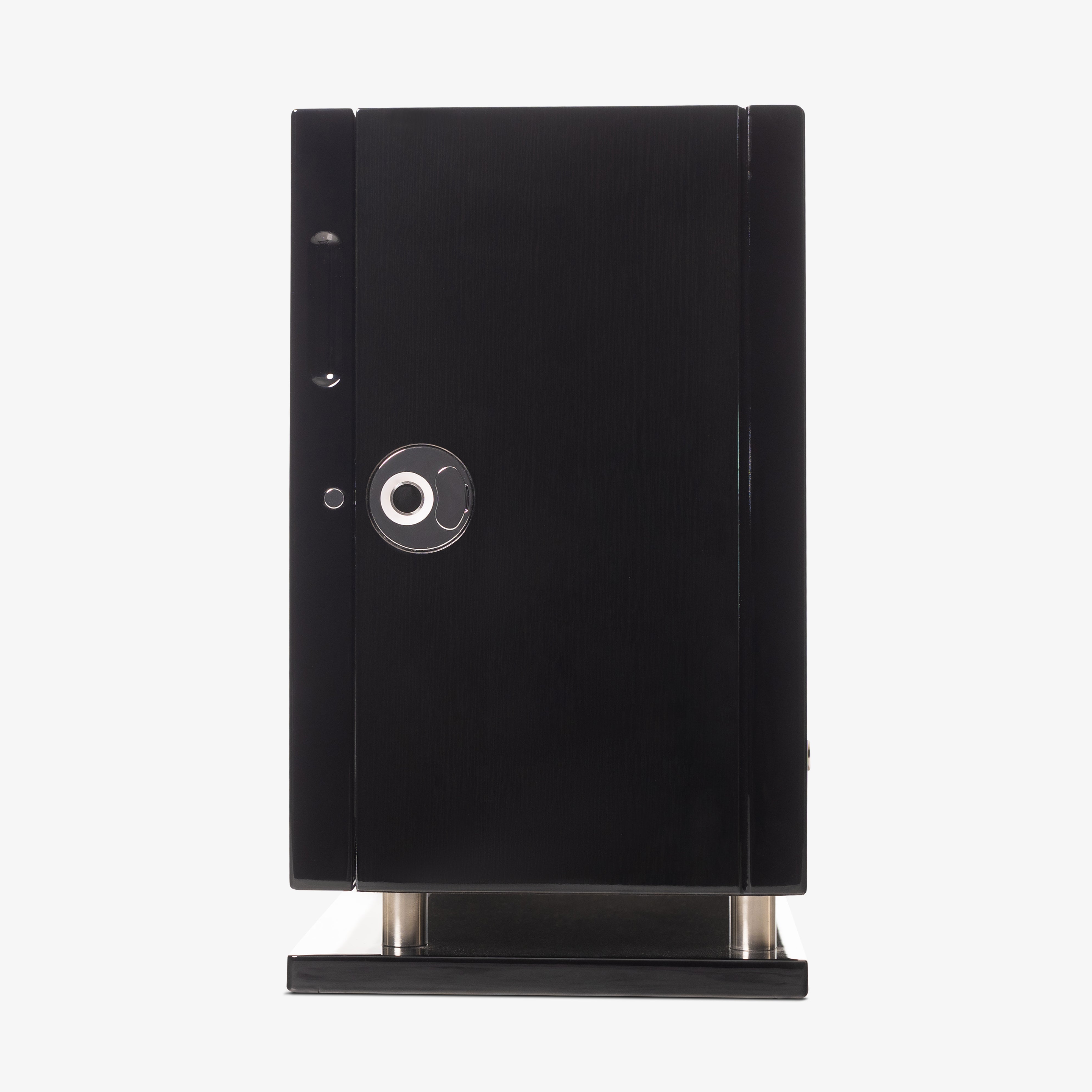 Venti Six Watch Winder in Piano Black - Side View
