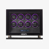 Venti 8 Watch Winder in Black - Front View