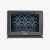 Venti Eight Watch Winder Black Leather - Front