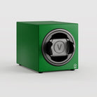 Venti Single Watch Winder Green - Angled Right