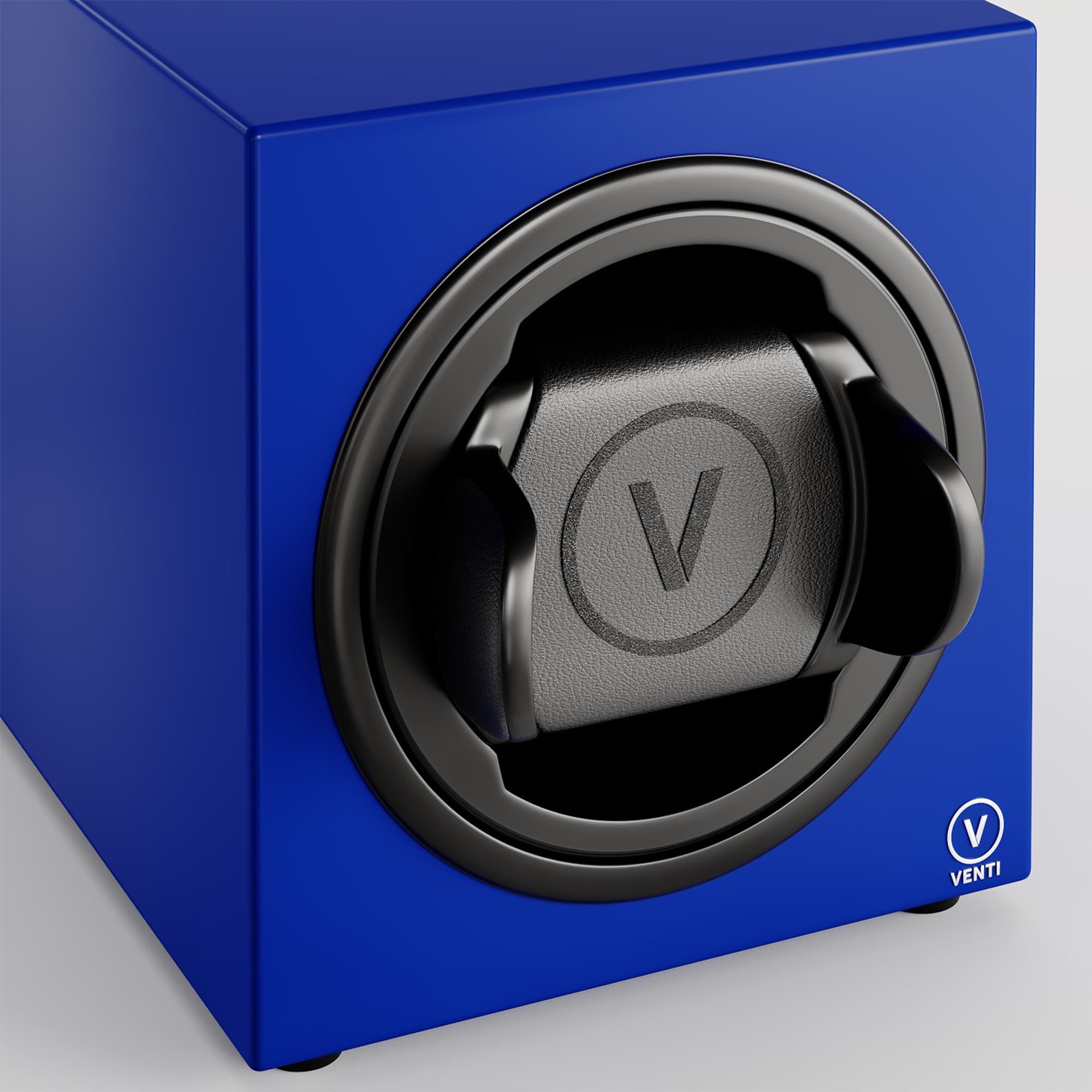 Venti Single Watch Winder Navy - Close