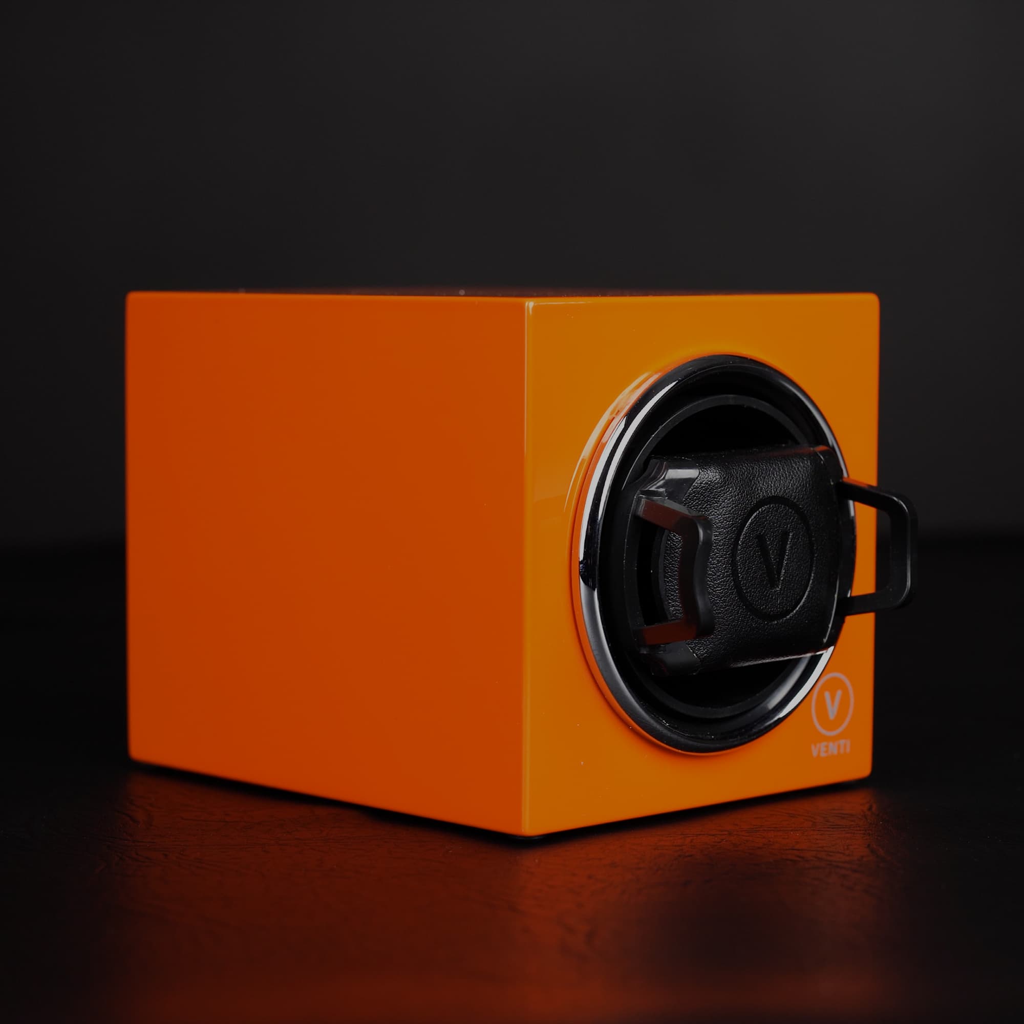 Venti Single Watch Winder Orange - Contrast