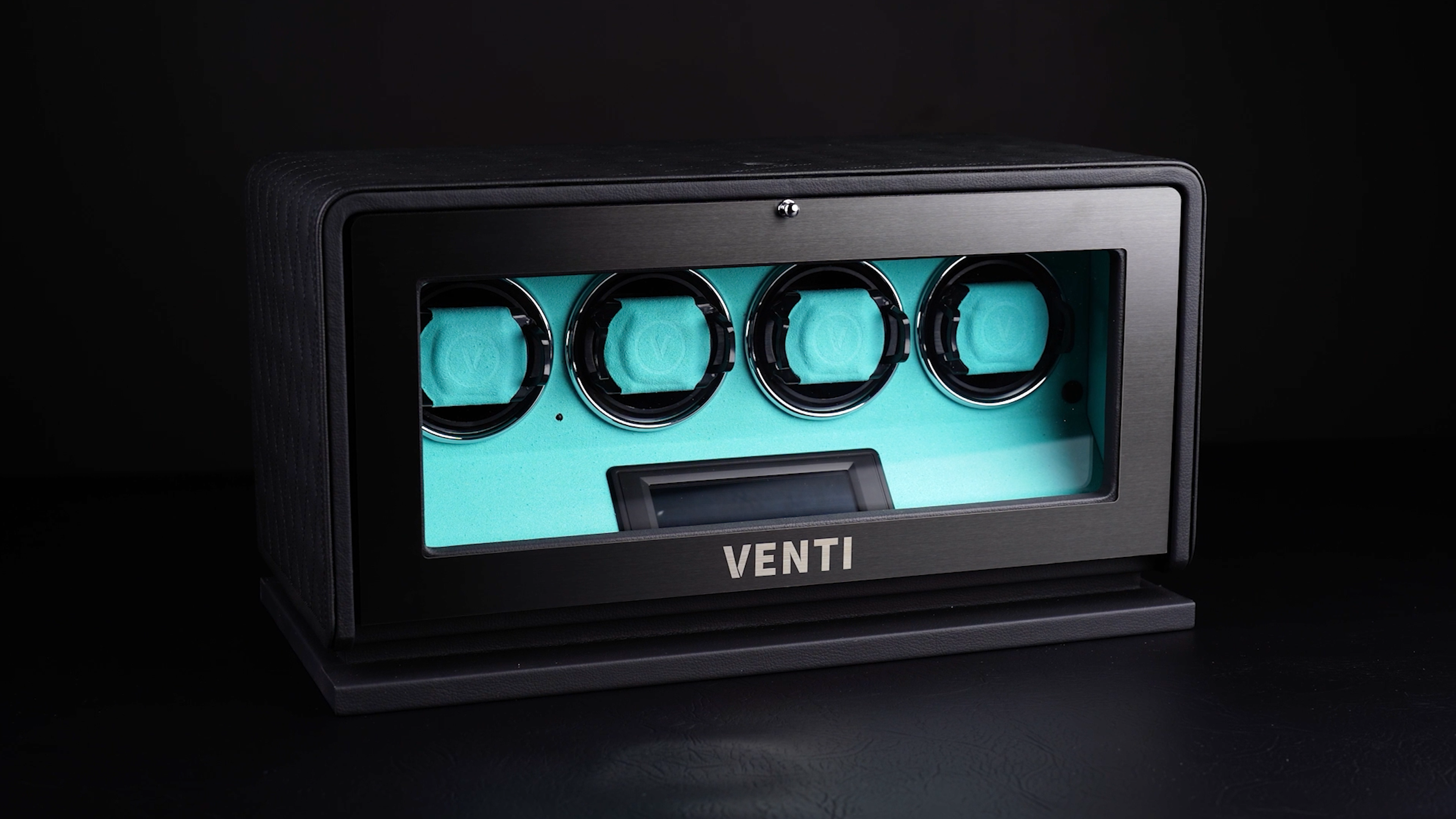 Venti 4 Watch Winder in Blue - Showcase Video