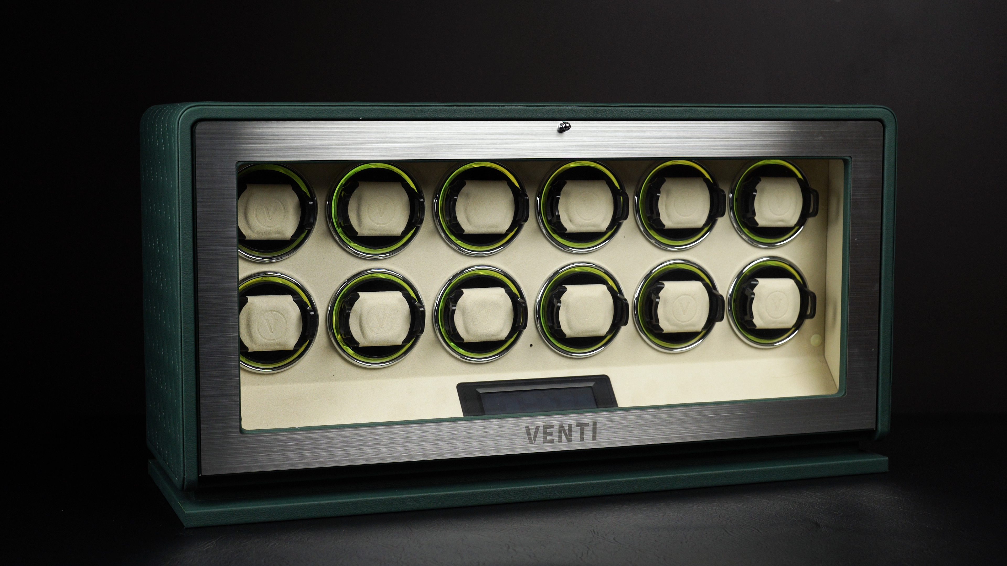 Venti Twelve Watch Winder in Green - Showcase Video