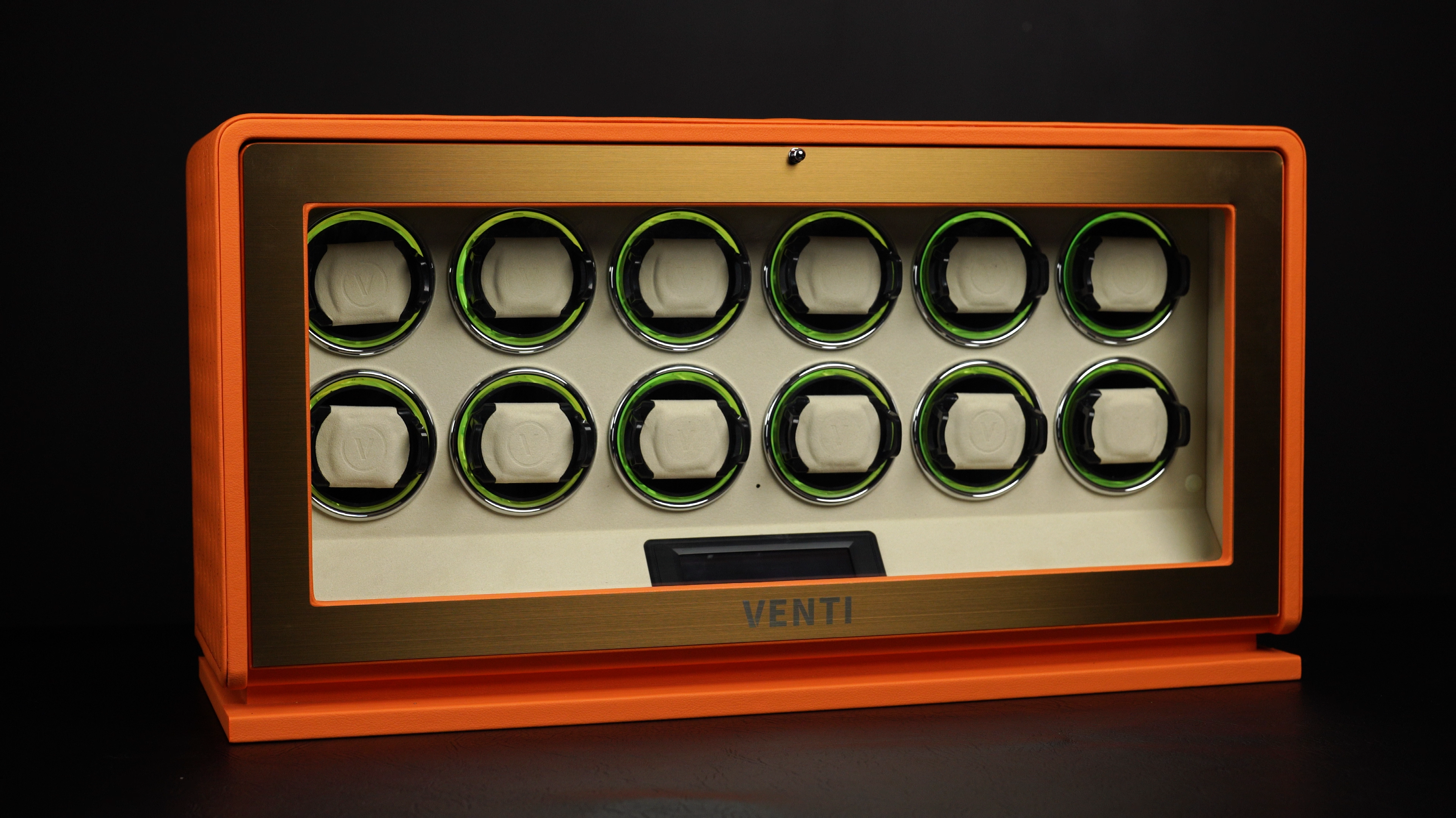 Venti Twelve Watch Winder in Orange - Showcase Video