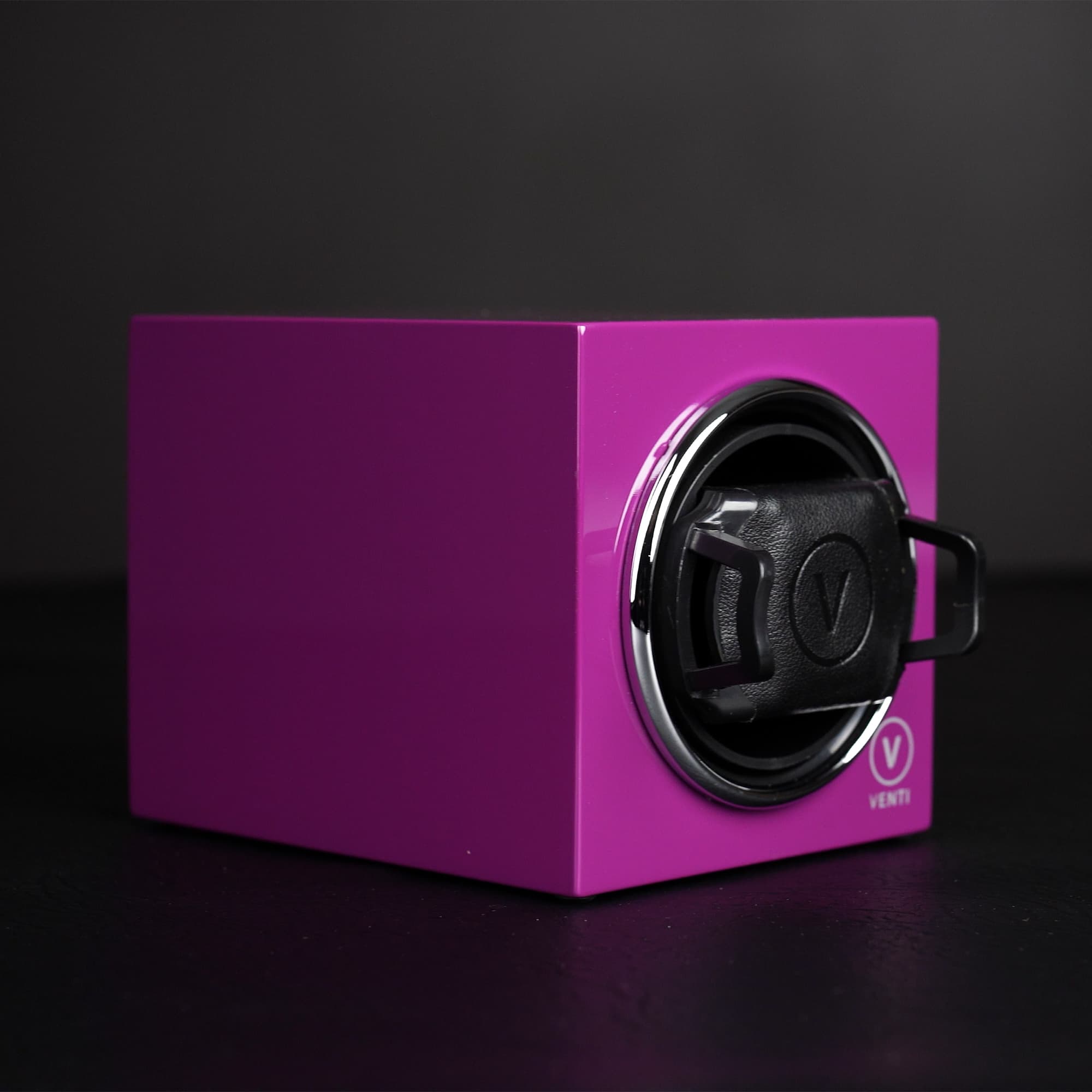 Venti Single Watch Winder Purple - Contrast